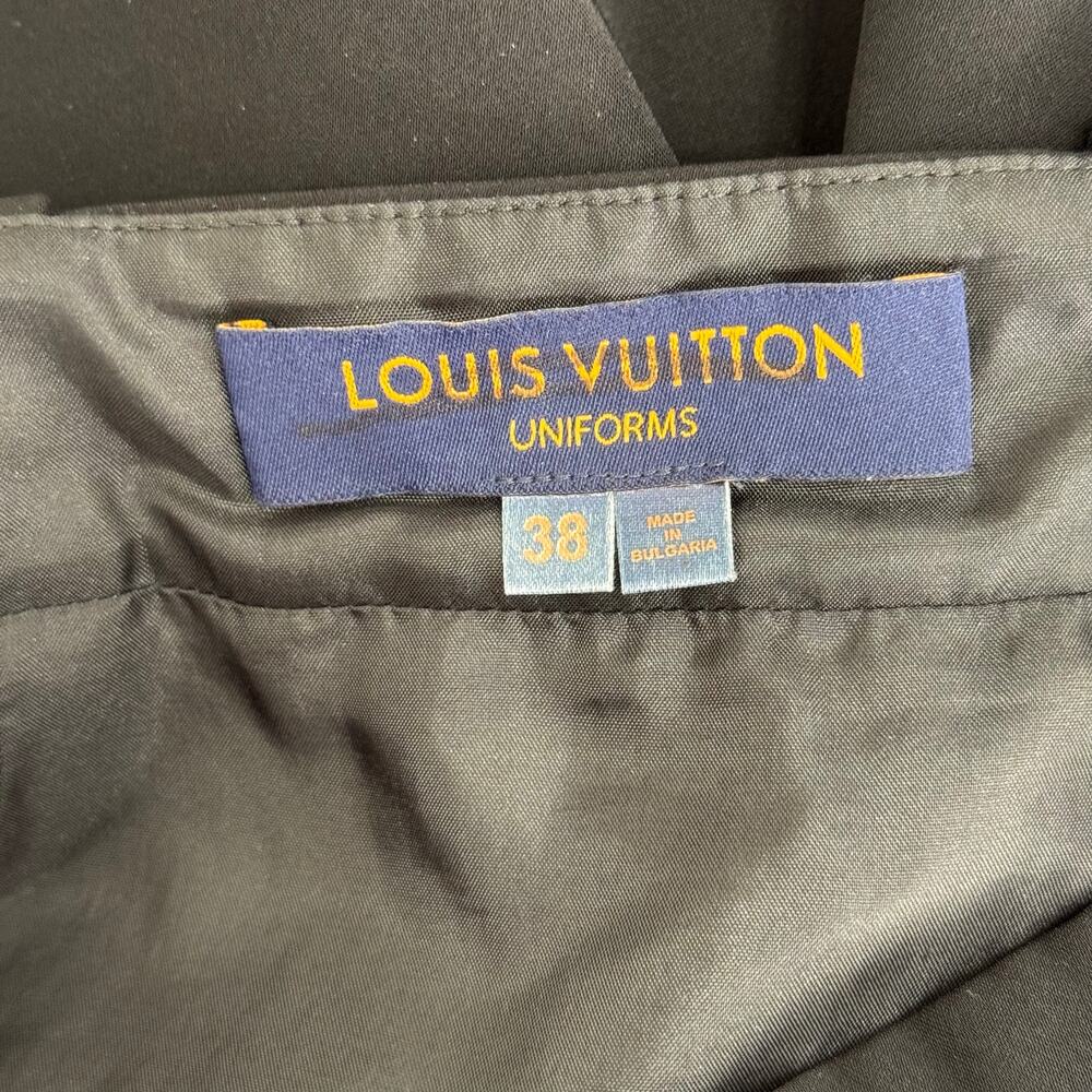 Louis Vuitton Uniforms Black A-Line Skirt Size 38 - Picture 2 of 9